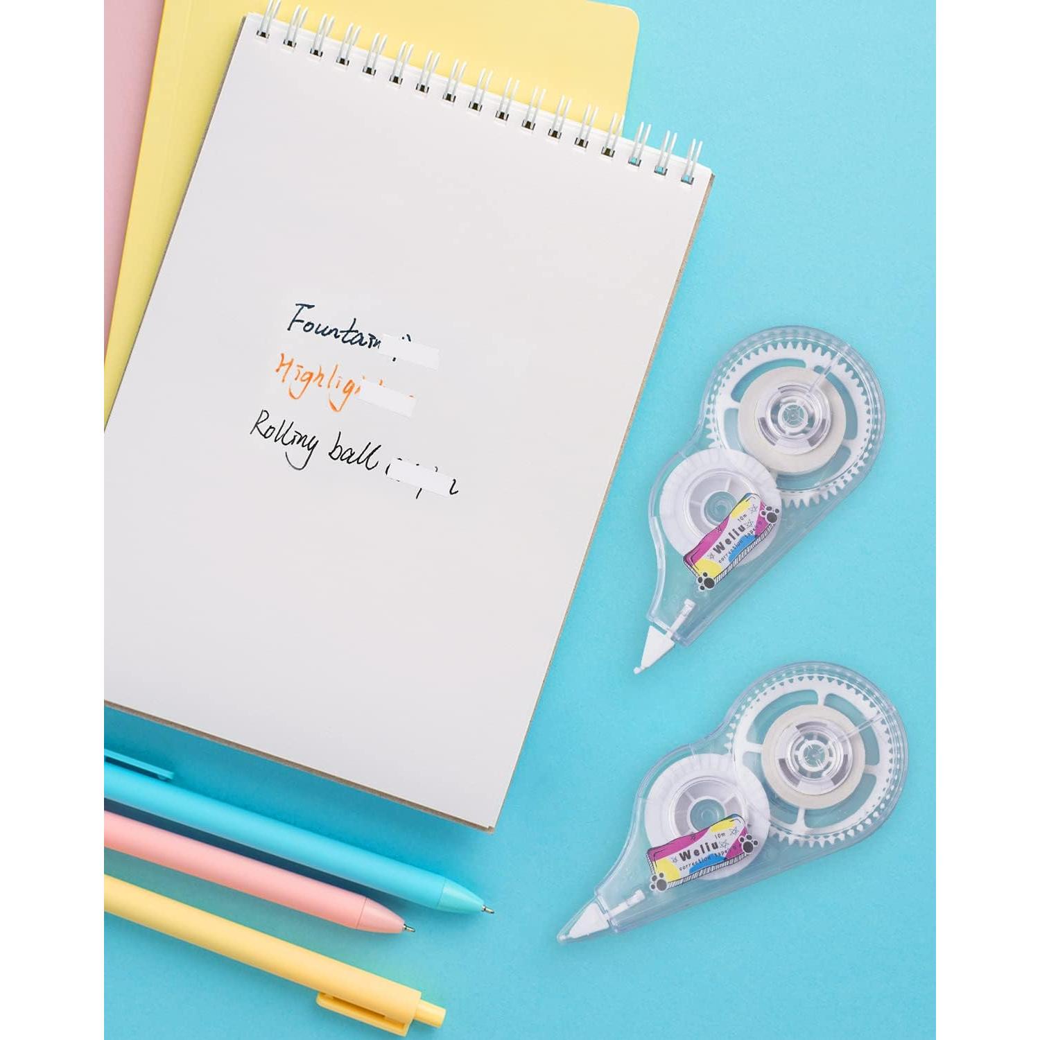 Cinta Correctora WeLiu 12-Pack 0.42 cm x 10 m