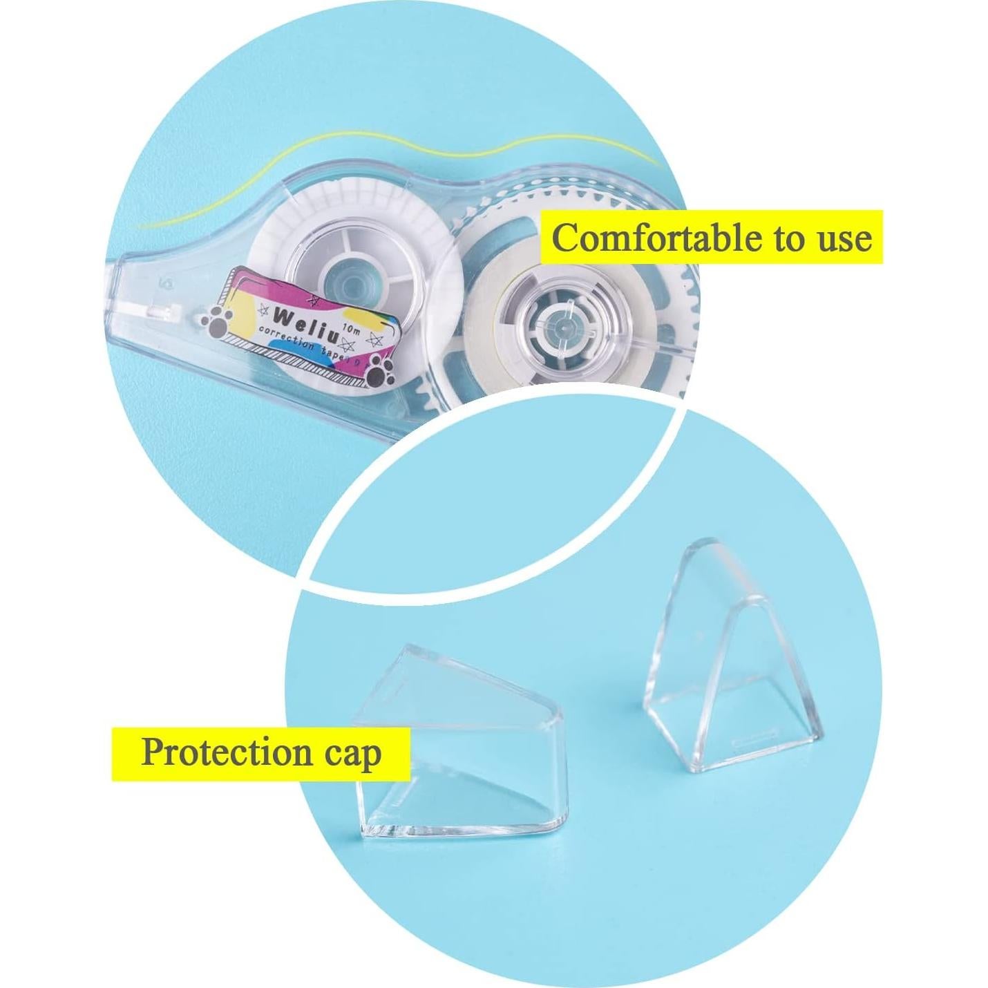 Cinta Correctora WeLiu 12-Pack 0.42 cm x 10 m