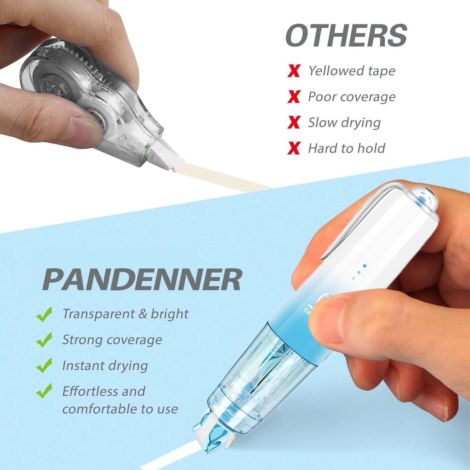 Cinta Correctora Blanca Retráctil PANDENNER SH-325 0.5cm x 121.9m