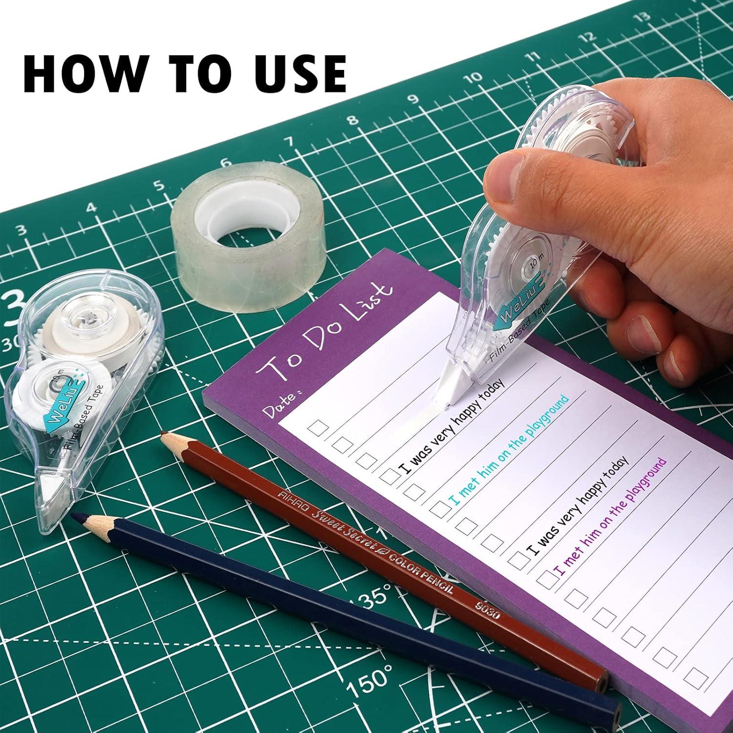 Cinta Correctora Blanca WeLiu 16 Unidades 5mm x 10m