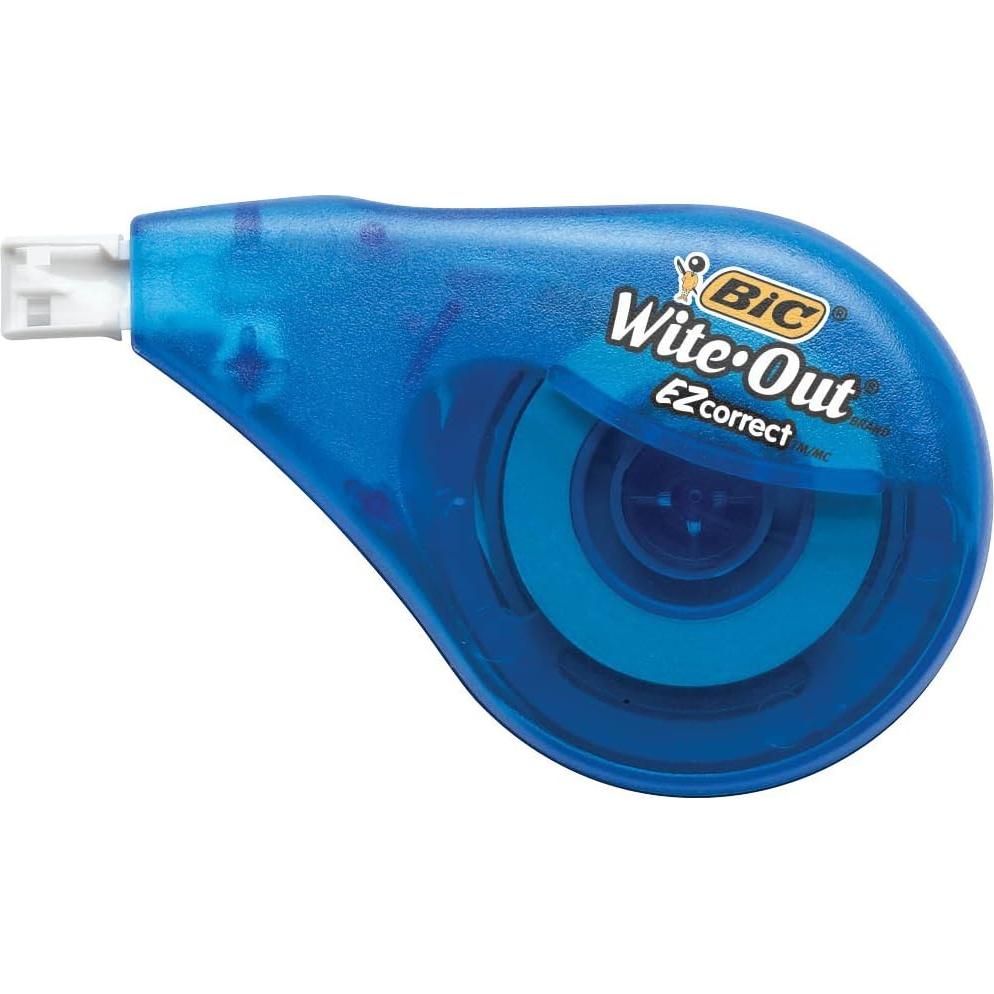 Cinta Correctora BIC Wite-Out EZ Correct, Paquete de 10 Unidades