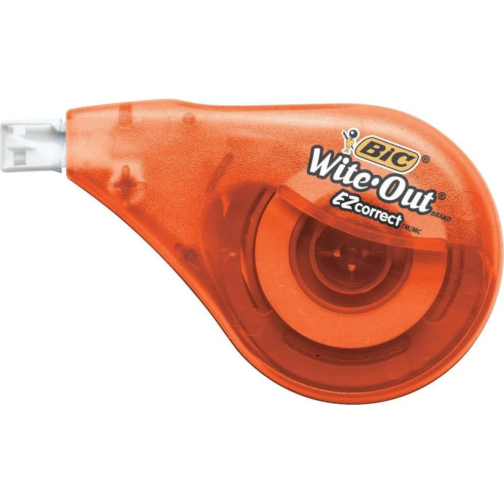 Cinta Correctora BIC Wite-Out EZ Correct, Paquete de 10 Unidades
