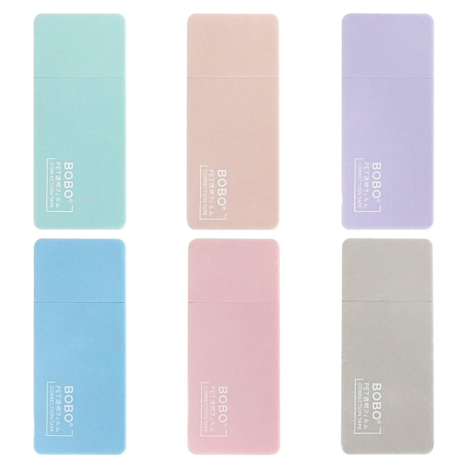 Cinta Correctora Mini 6 Pcs Etspolt Pastel 6m 8.38x3.5cm