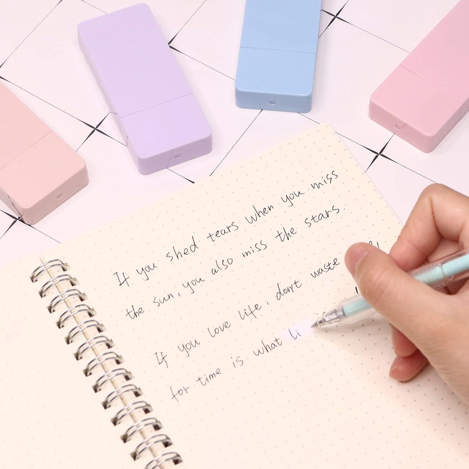 Cinta Correctora Mini 6 Pcs Etspolt Pastel 6m 8.38x3.5cm