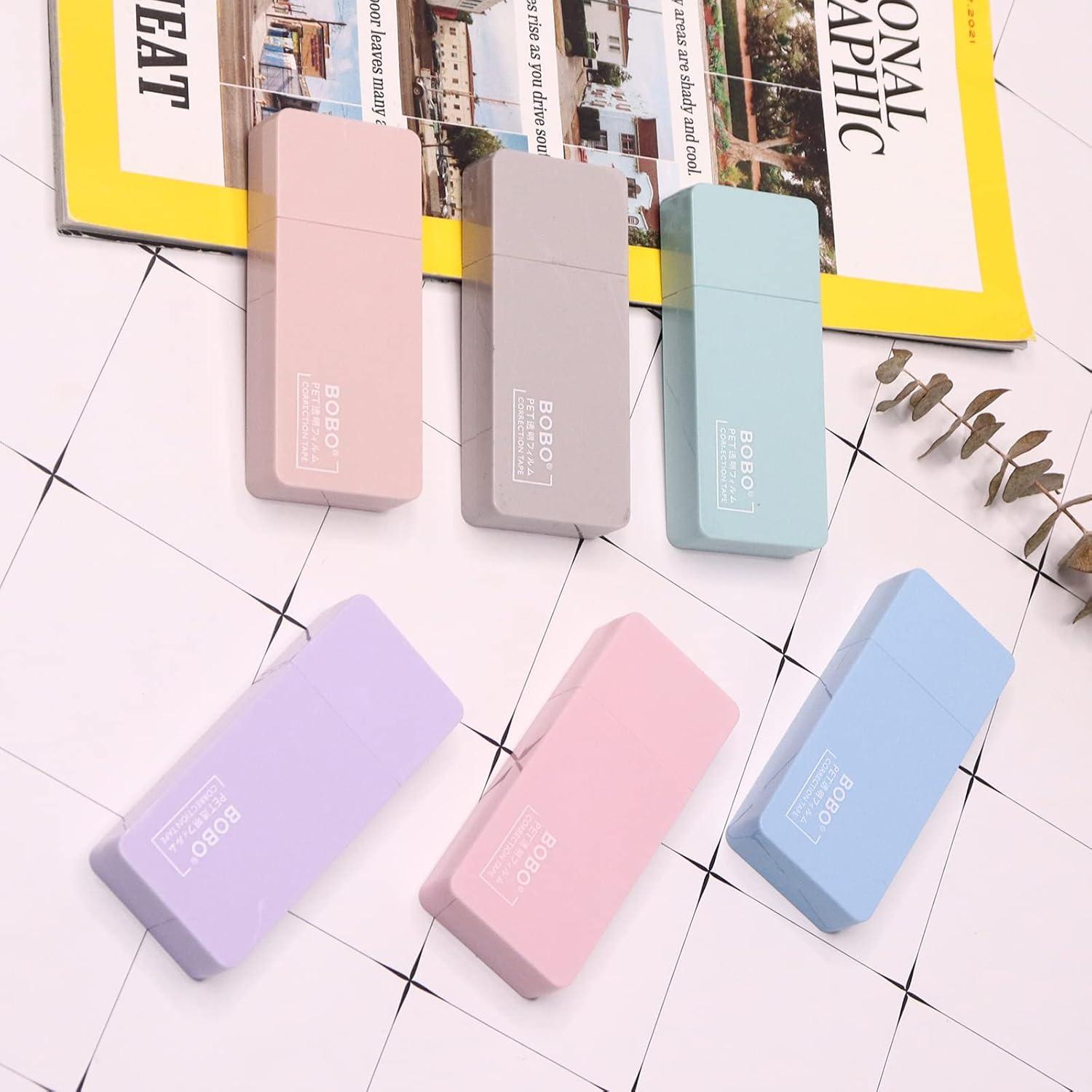 Cinta Correctora Mini 6 Pcs Etspolt Pastel 6m 8.38x3.5cm