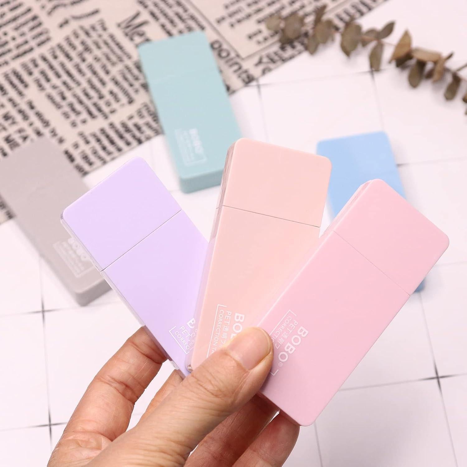 Cinta Correctora Mini 6 Pcs Etspolt Pastel 6m 8.38x3.5cm