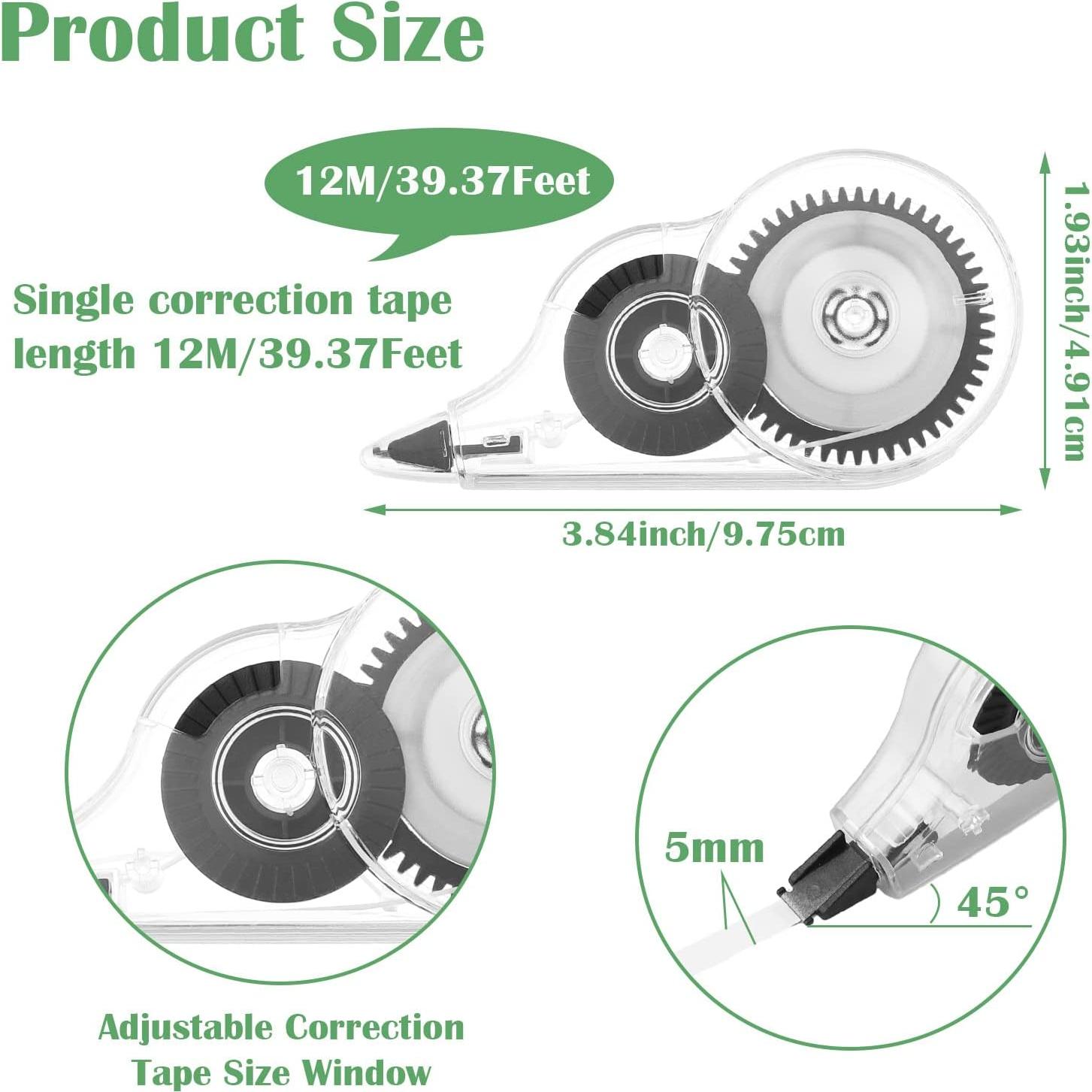 Cinta Correctora Auroray 36 Unidades 0.5 x 120 mm con Tapa