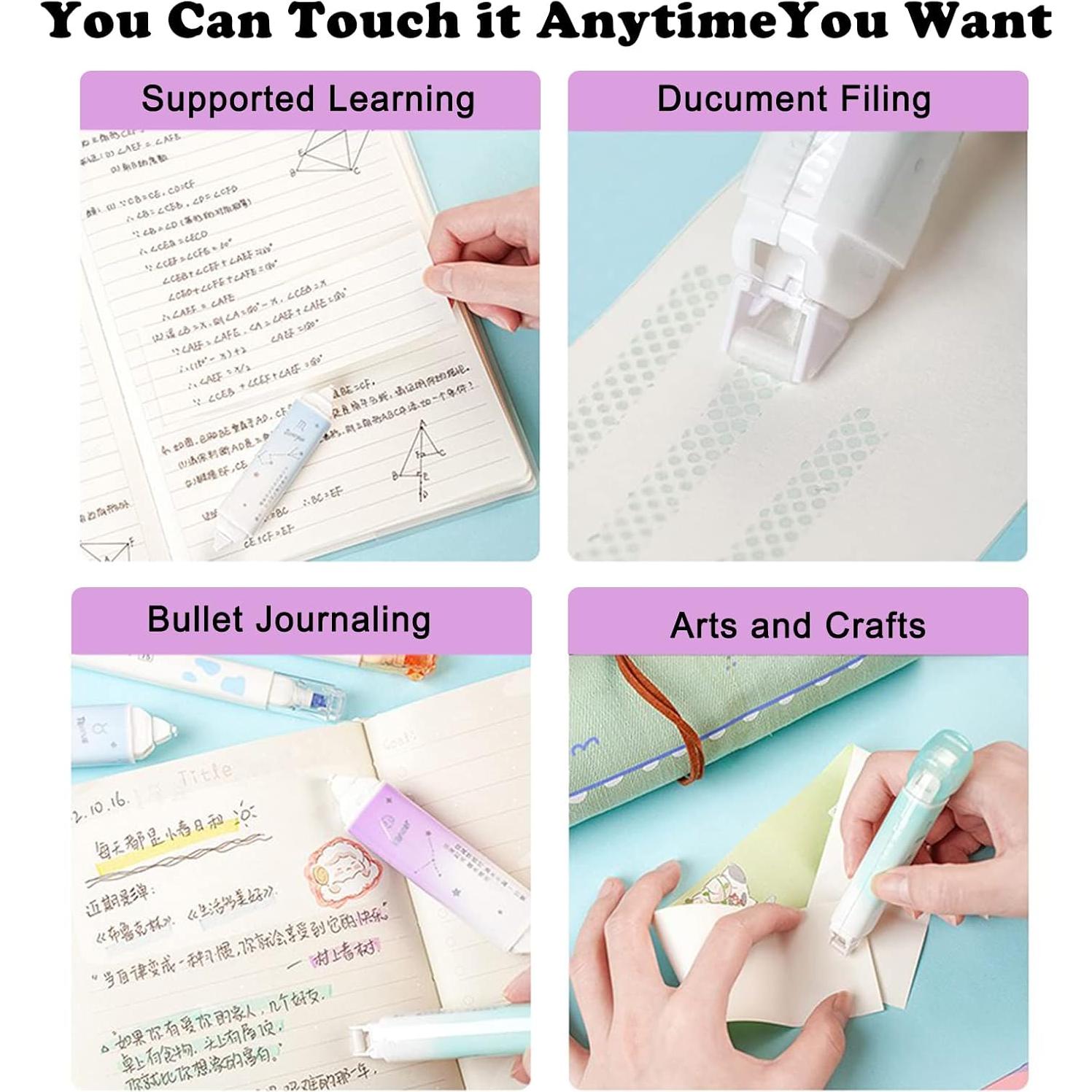 Cinta Correctora 2 en 1 BITOSEE BP-04 Secado Rápido