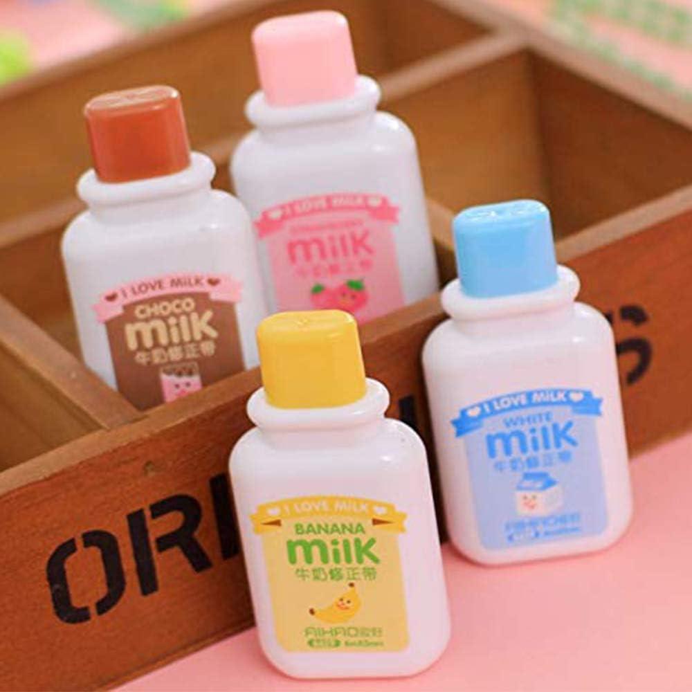 4 Cintas Correctoras Mini Belthagm 6M Estilo Botella Leche