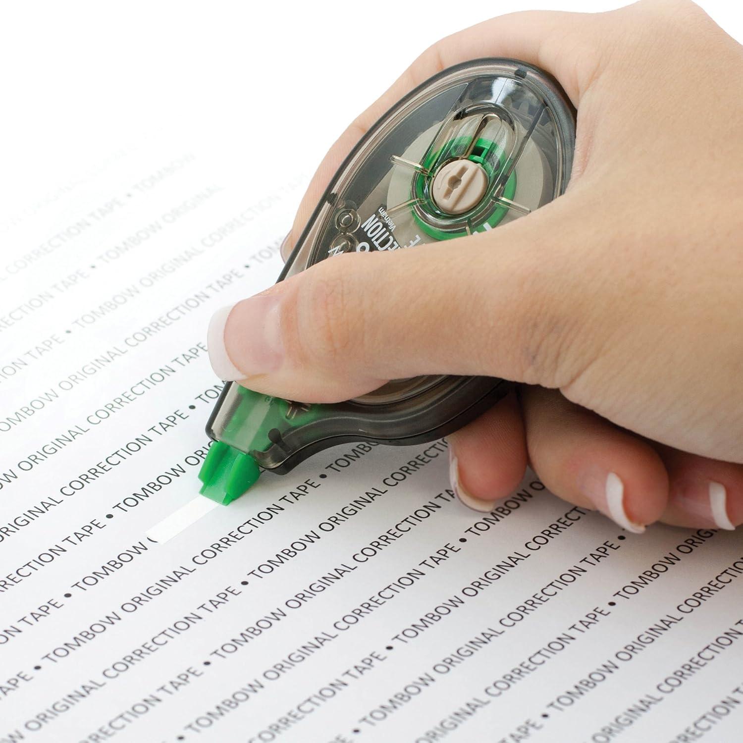 Cinta Correctora Tombow MONO 1/6" (4.23 mm) Paquete de 2