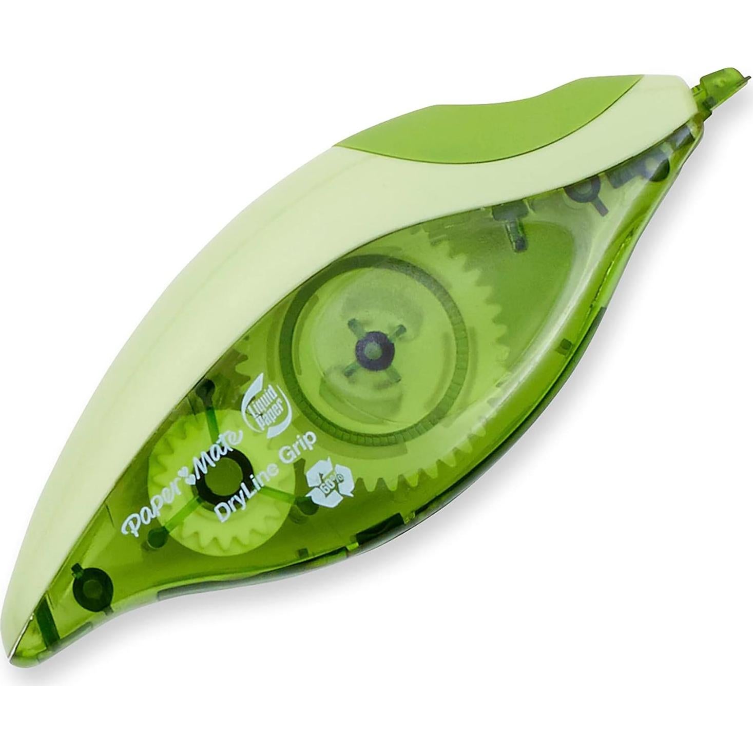 Cinta Correctora Paper Mate DryLine Grip Reciclada 1 Unidad