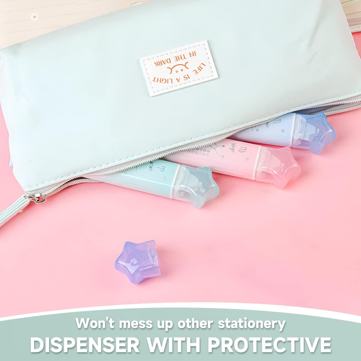 Cinta Correctora Blanca 3 Paquetes BITOSEE 0.76 cm x 12 m