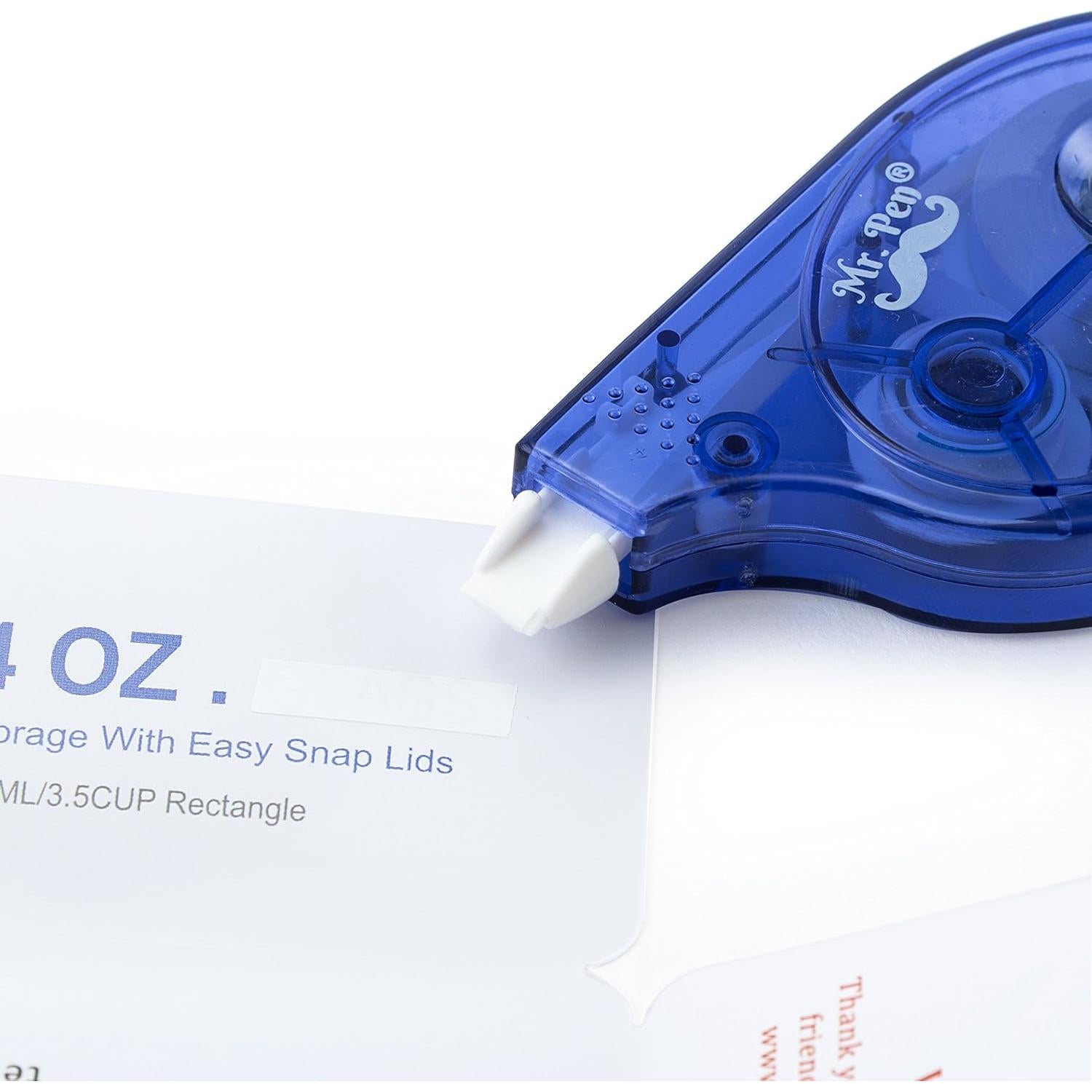 Set de Corrección 9 Piezas Mr. Pen - 6 Cintas 10 m y 3 Gomas