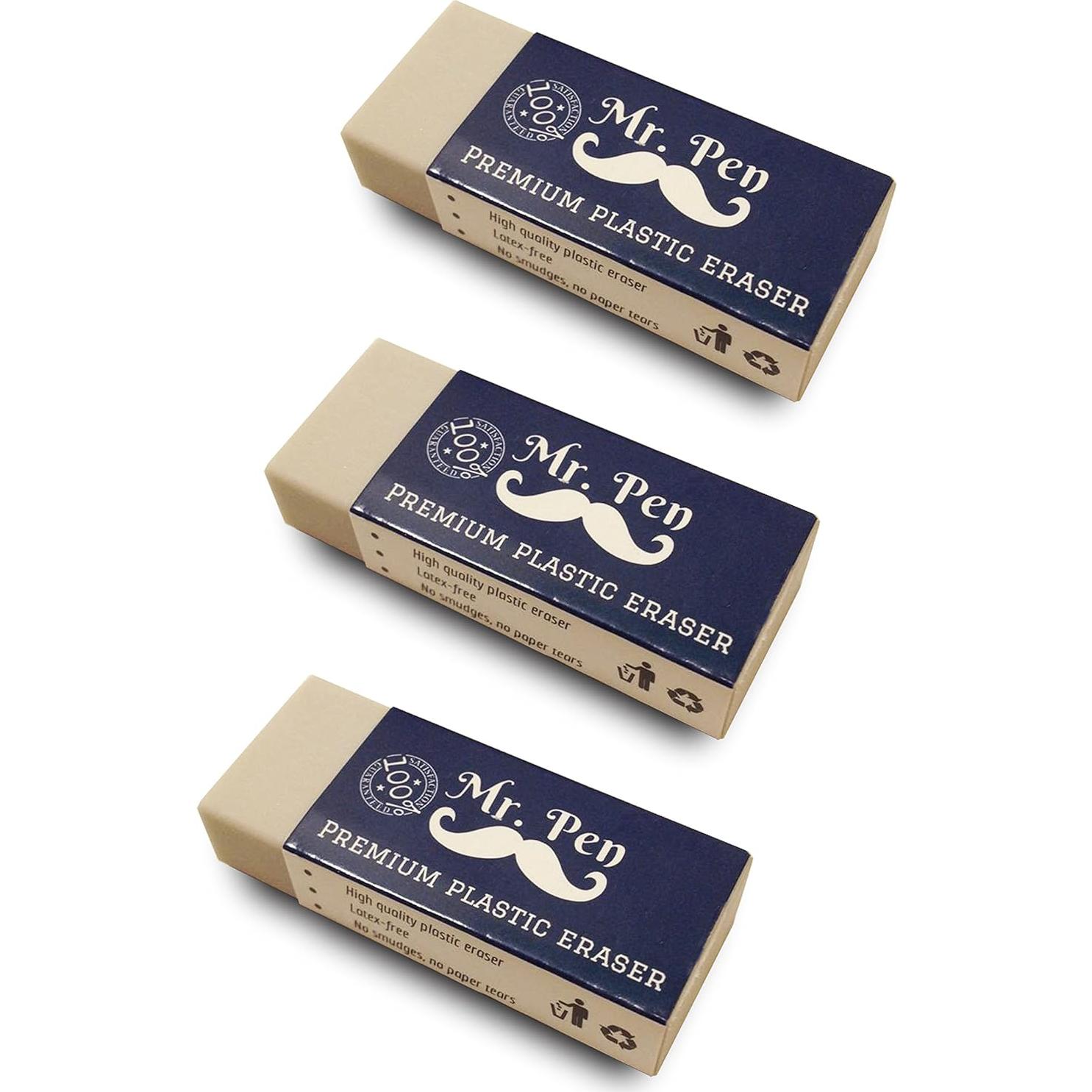 Set de Corrección 9 Piezas Mr. Pen - 6 Cintas 10 m y 3 Gomas