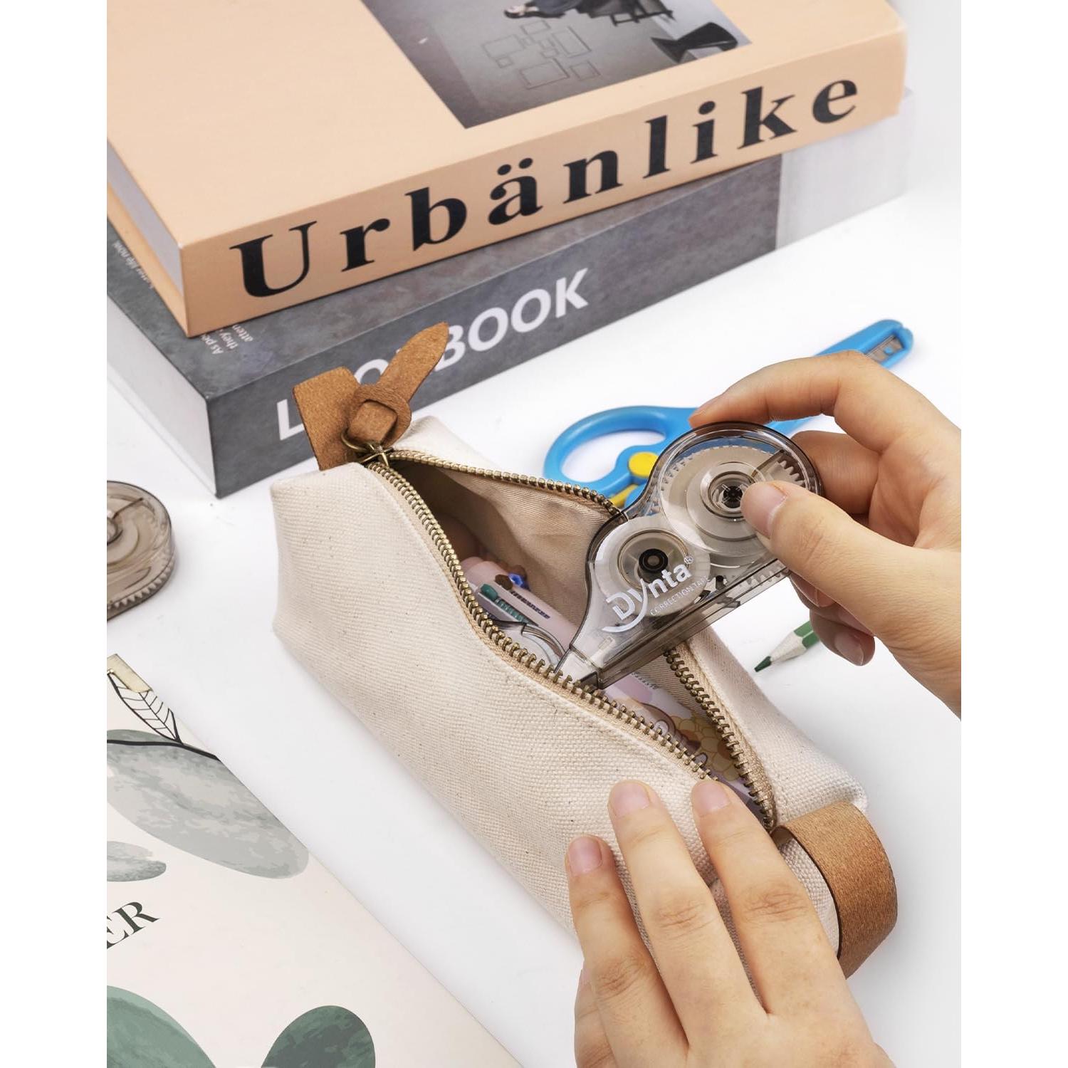 Cinta Correctora Dynta 28 Piezas 5mm x 10m Dispensador Transparente