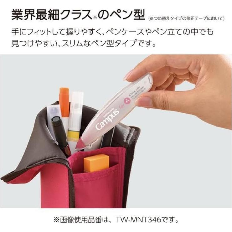 Cinta Correctora KOKUYO 5.5 mm Azul 6 m para Cuaderno Campus