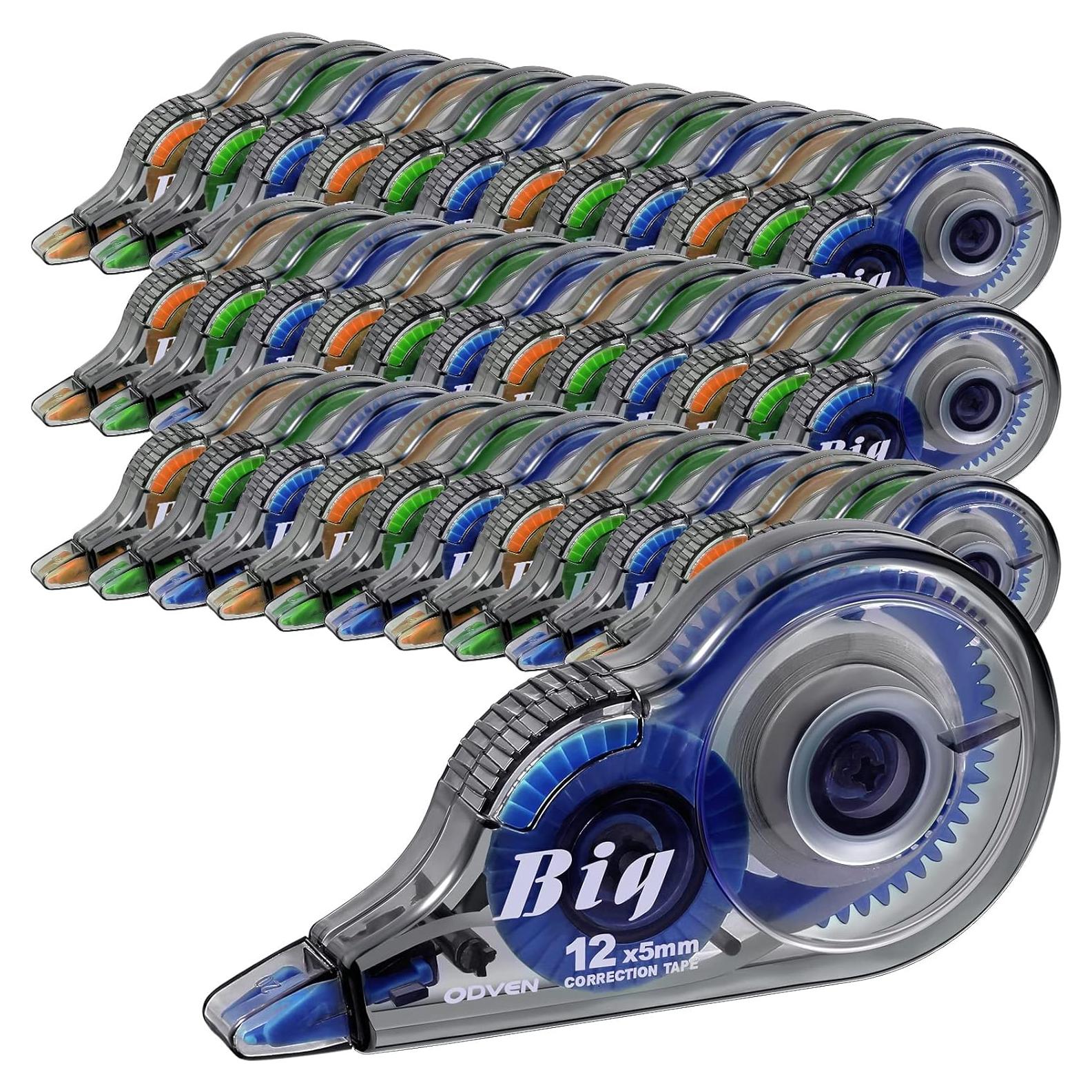 Cinta Correctora Yexiya 36 Pcs 5 mm x 12 m Colorida