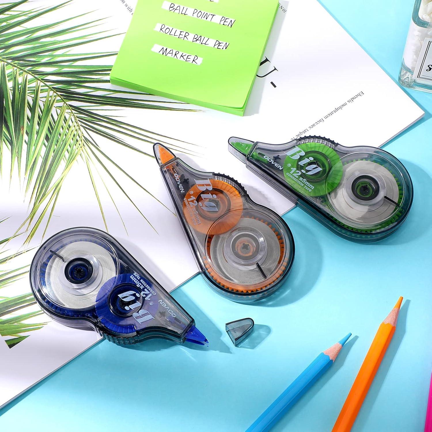 Cinta Correctora Yexiya 36 Pcs 5 mm x 12 m Colorida