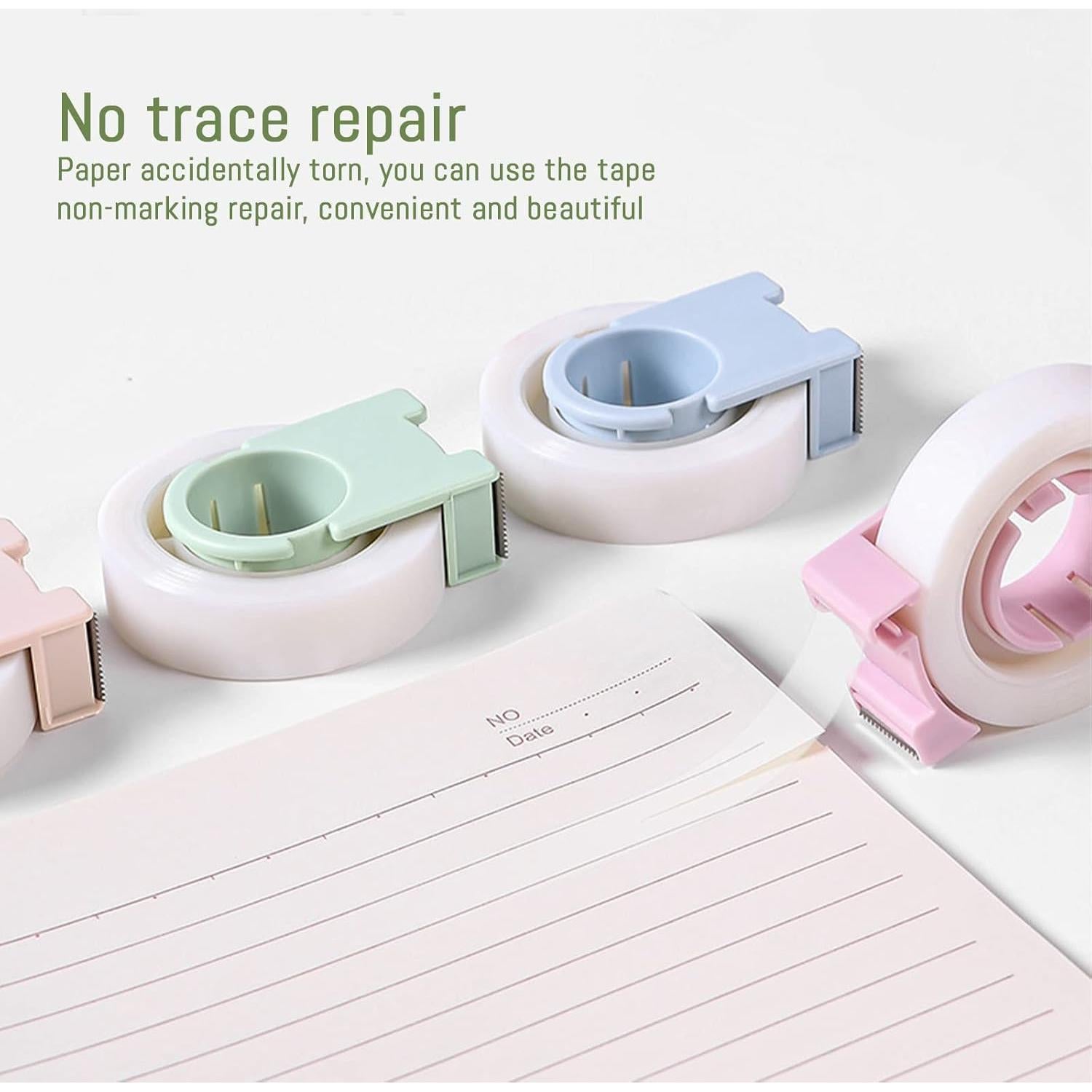 Paquete de 4 Cintas Invisibles BangBoom 12mm x 18m con Dispensador