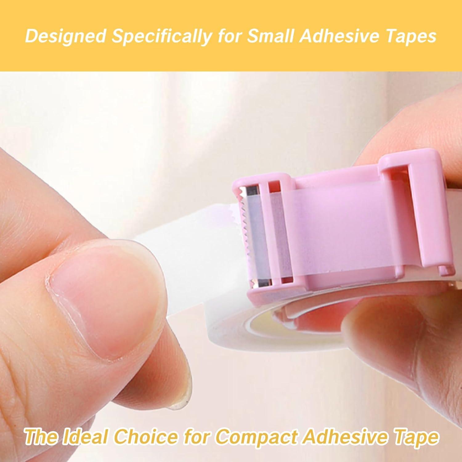 Dispensador de Cinta Mini NIIIYTYB - 4 Paquetes Portátiles