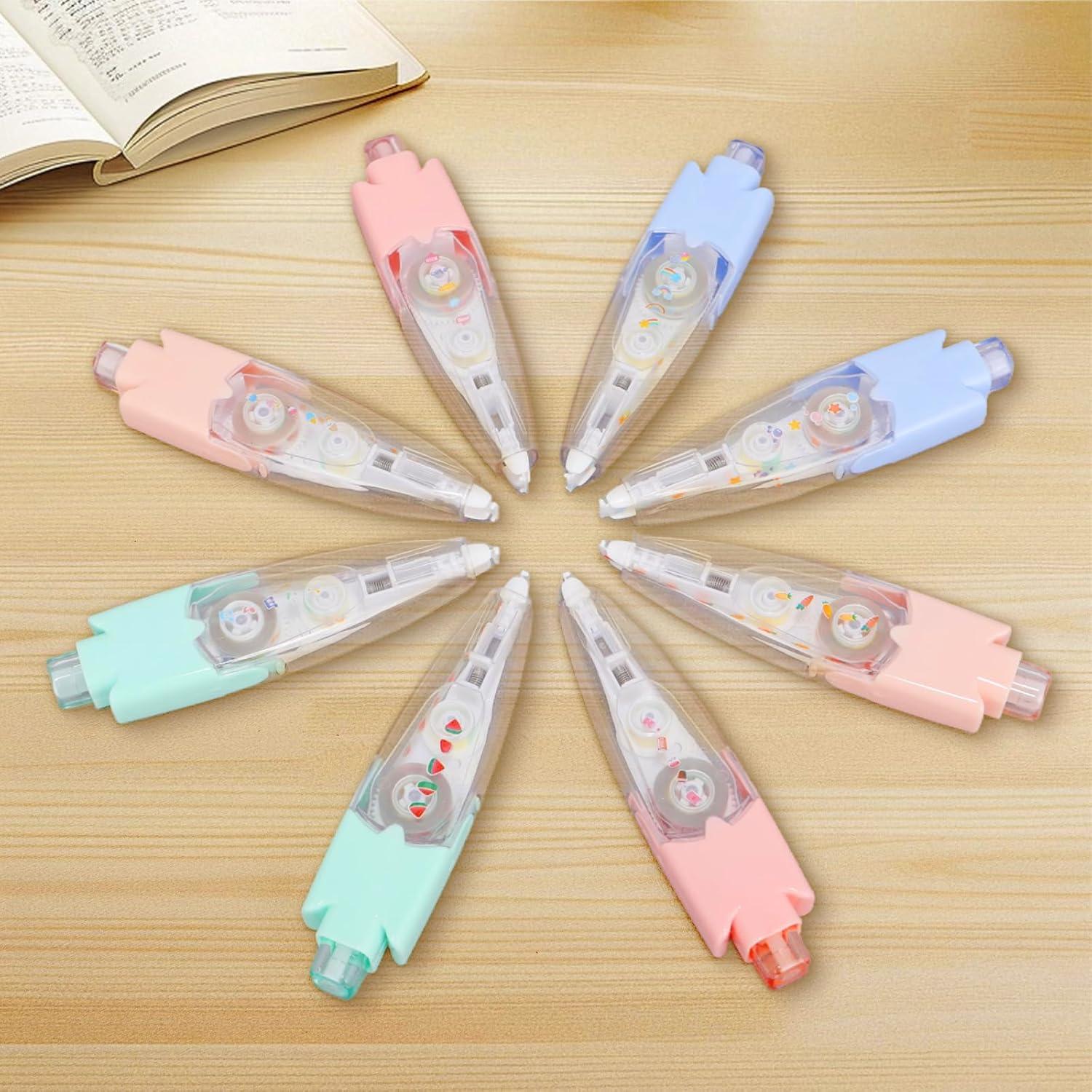 8 Bolígrafos de Cinta Decorativa WISOPTUS para Manualidades