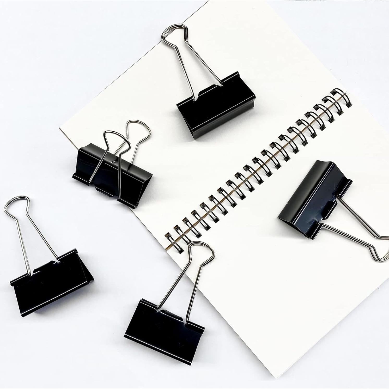 Clips de Carpeta Extra Grande DSTELIN 2.03 cm - Paquete de 24