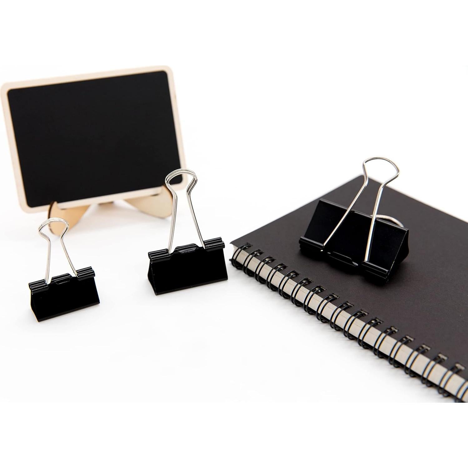 Clips de Carpeta Extra Grande DSTELIN 2.03 cm - Paquete de 24