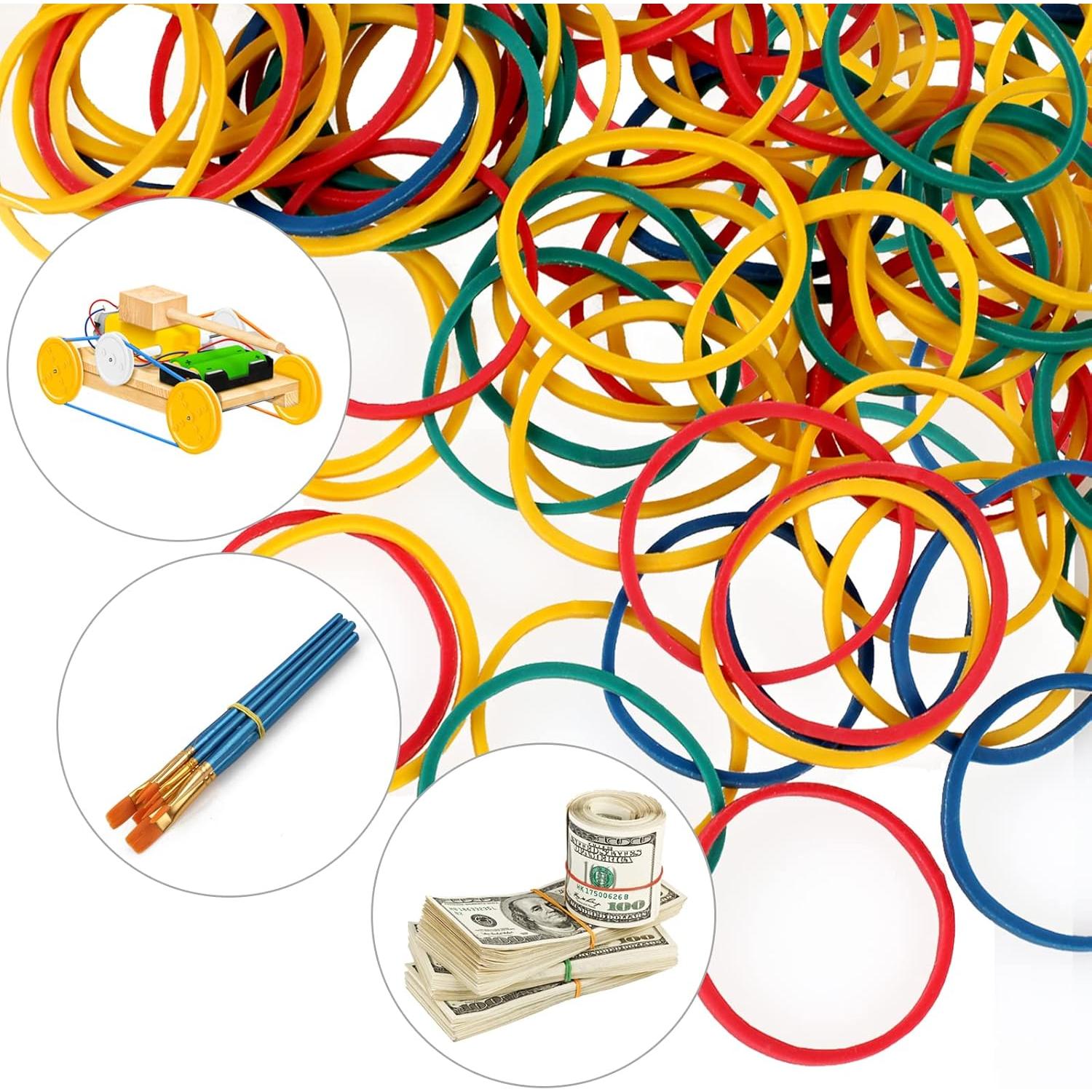 Set de Oficina Joyberg 300 Pcs Clips y Bandas de Goma