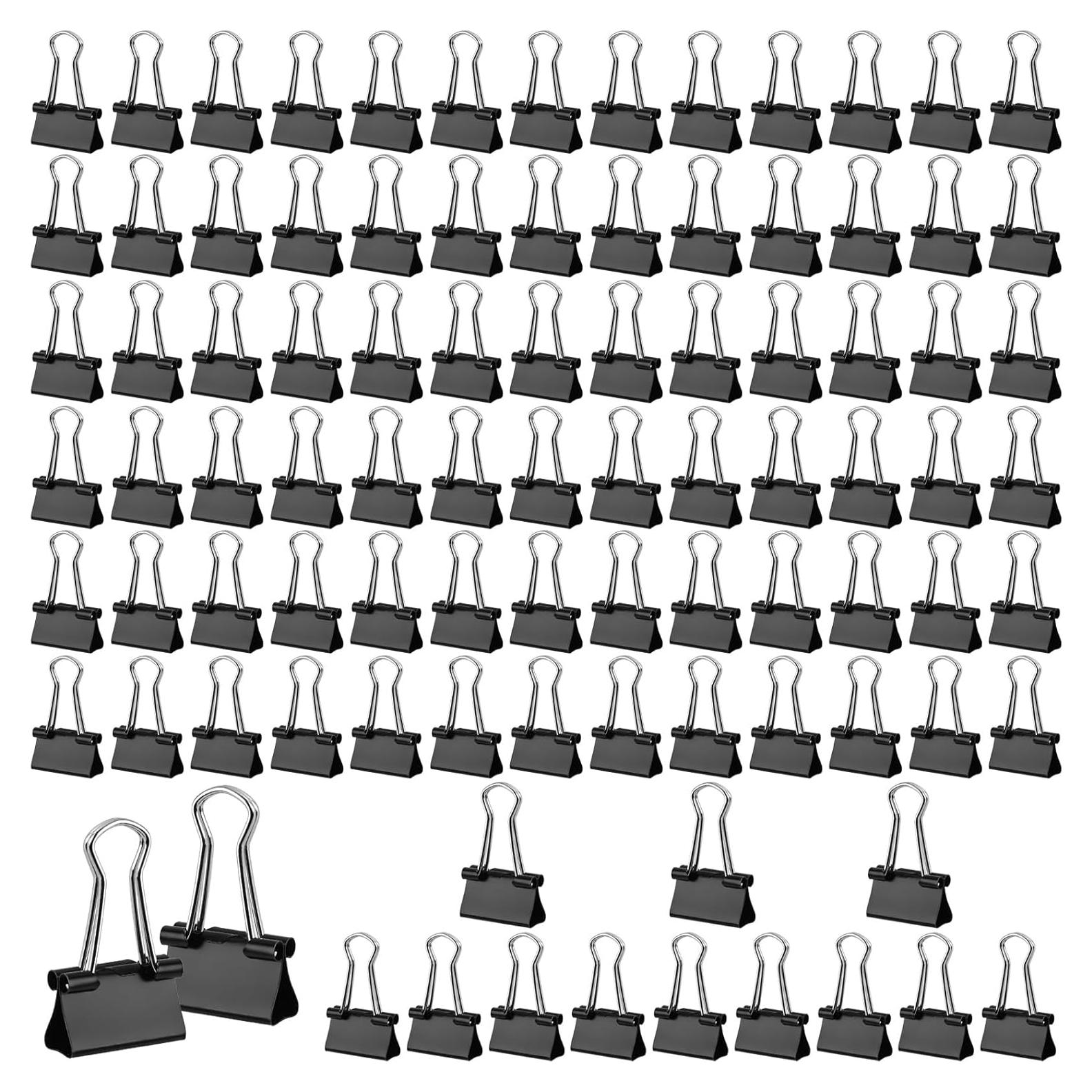 180 Clips de Carpeta Pequeños PEASUG 15mm Suministros Oficina