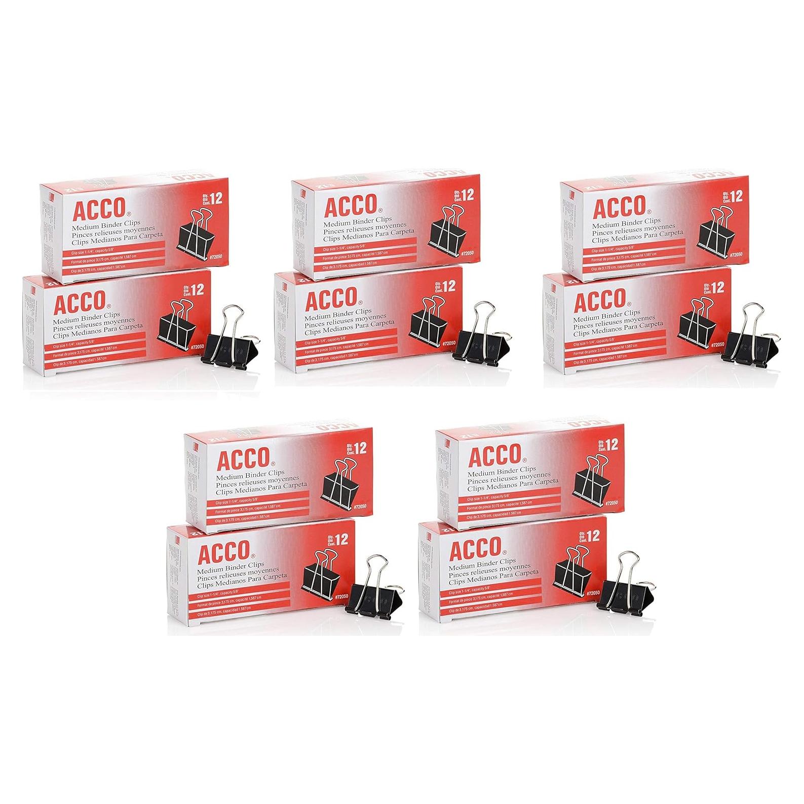 Grapas Medianas ACCO 120 Unidades (10 Cajas)