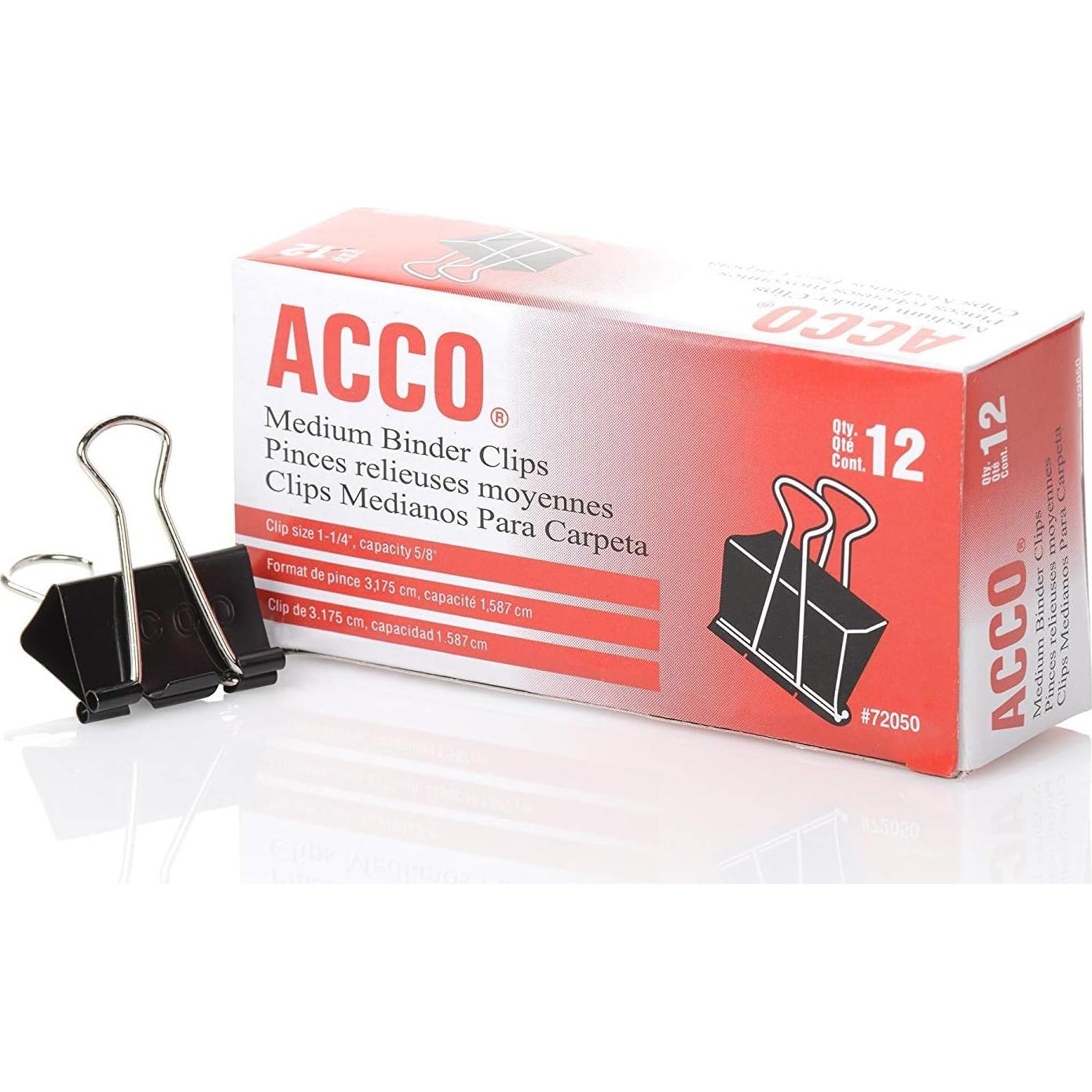Grapas Medianas ACCO 120 Unidades (10 Cajas)