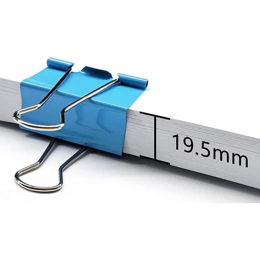 Clips de Carpeta Extra Grande Ykimok 36 Piezas Colores