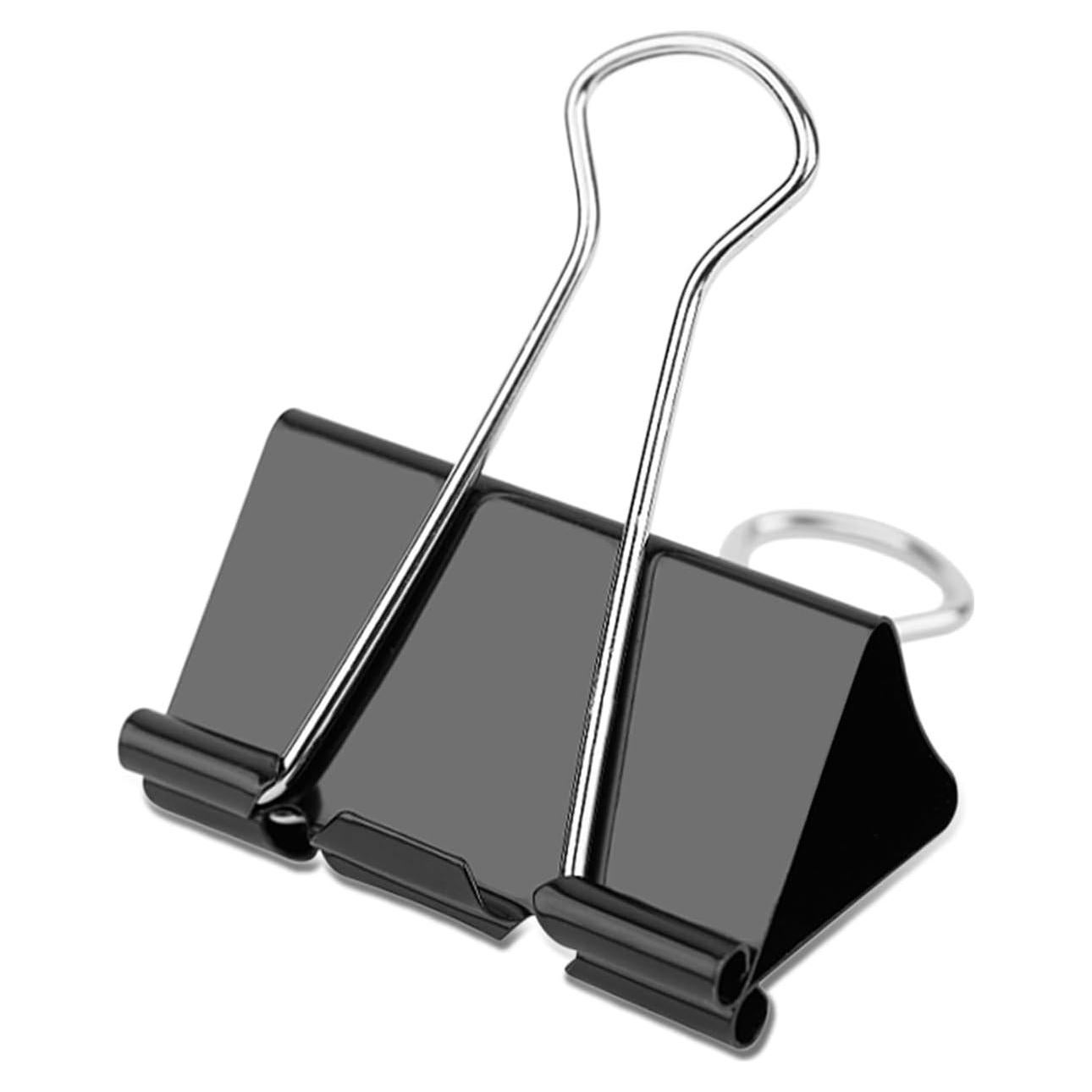 Clips de Carpeta Grandes Ufmarine 4.1 cm 24 Pcs Acero Templado