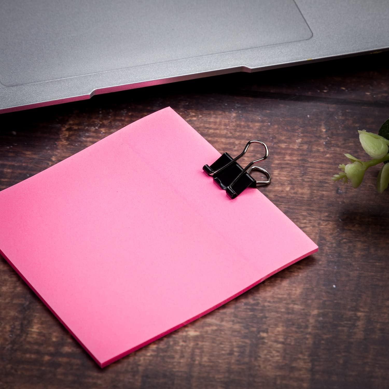 Clips de Encuadernación Mr. Pen 100 pcs Acero Templado Negro