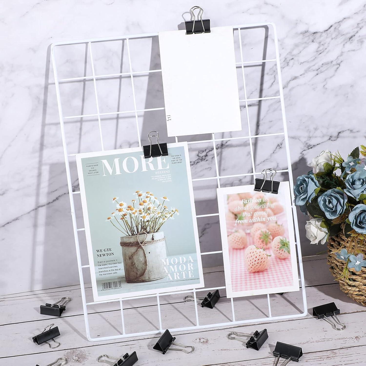 Clips de Carpeta Medianos Yexiya 300 Pcs 3.18 cm Negro