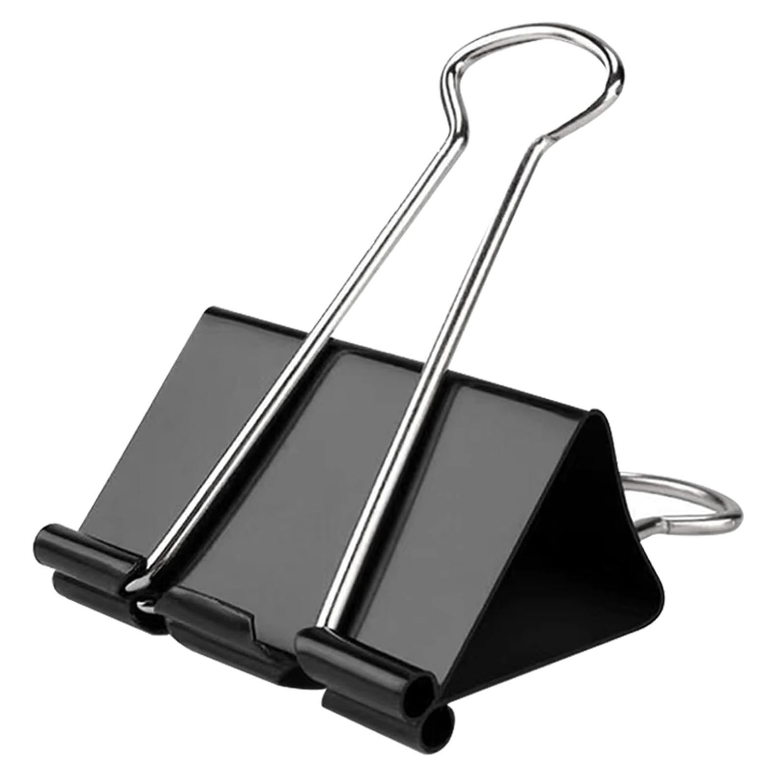 Paquete de 50 Clips de Carpeta Extra Grande KAKAMINA 6.1 cm