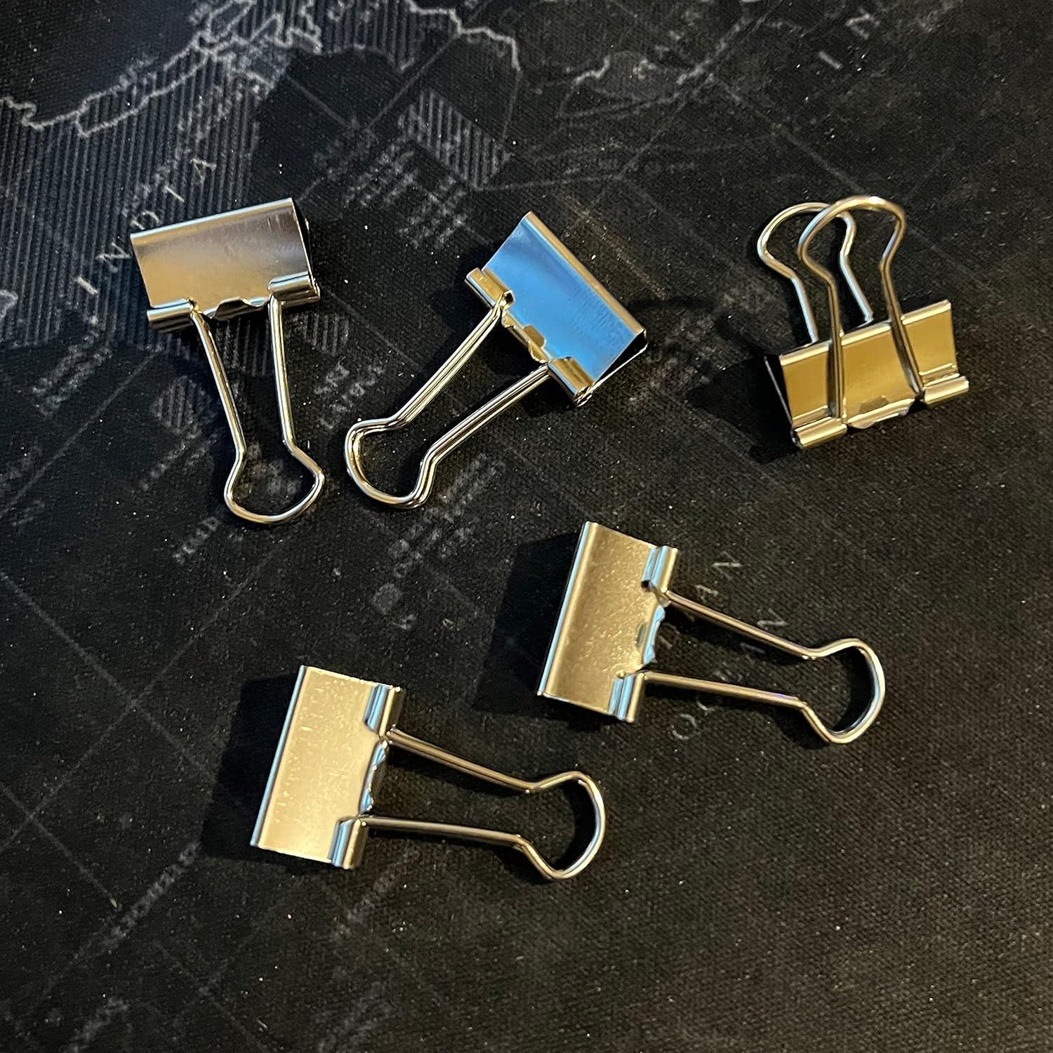 Clip de Binder Pequeño Metálico nctinystore 19 mm Plata 40 PCS