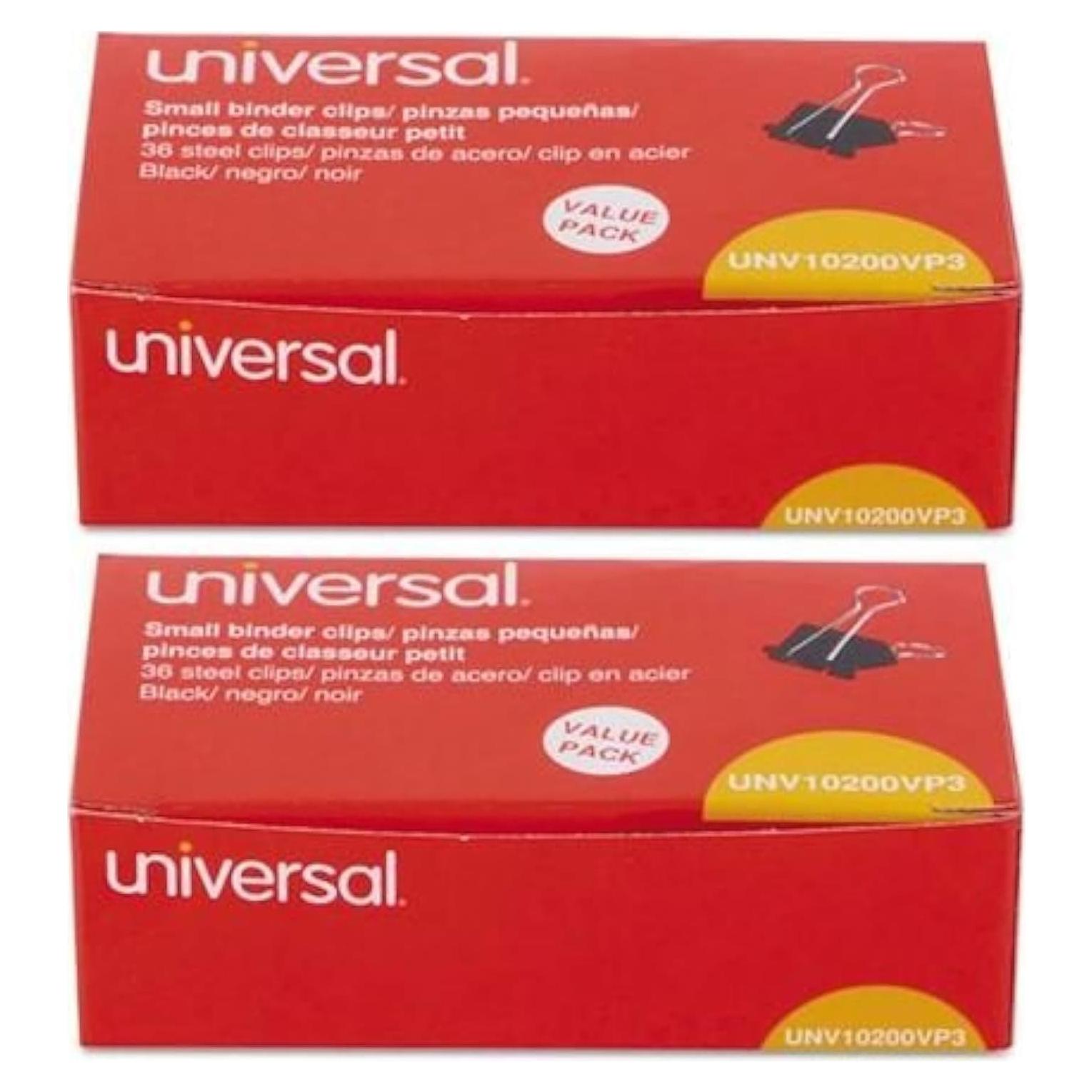 Clip de Carpeta Pequeño Universal Alambre de Acero 36 Piezas