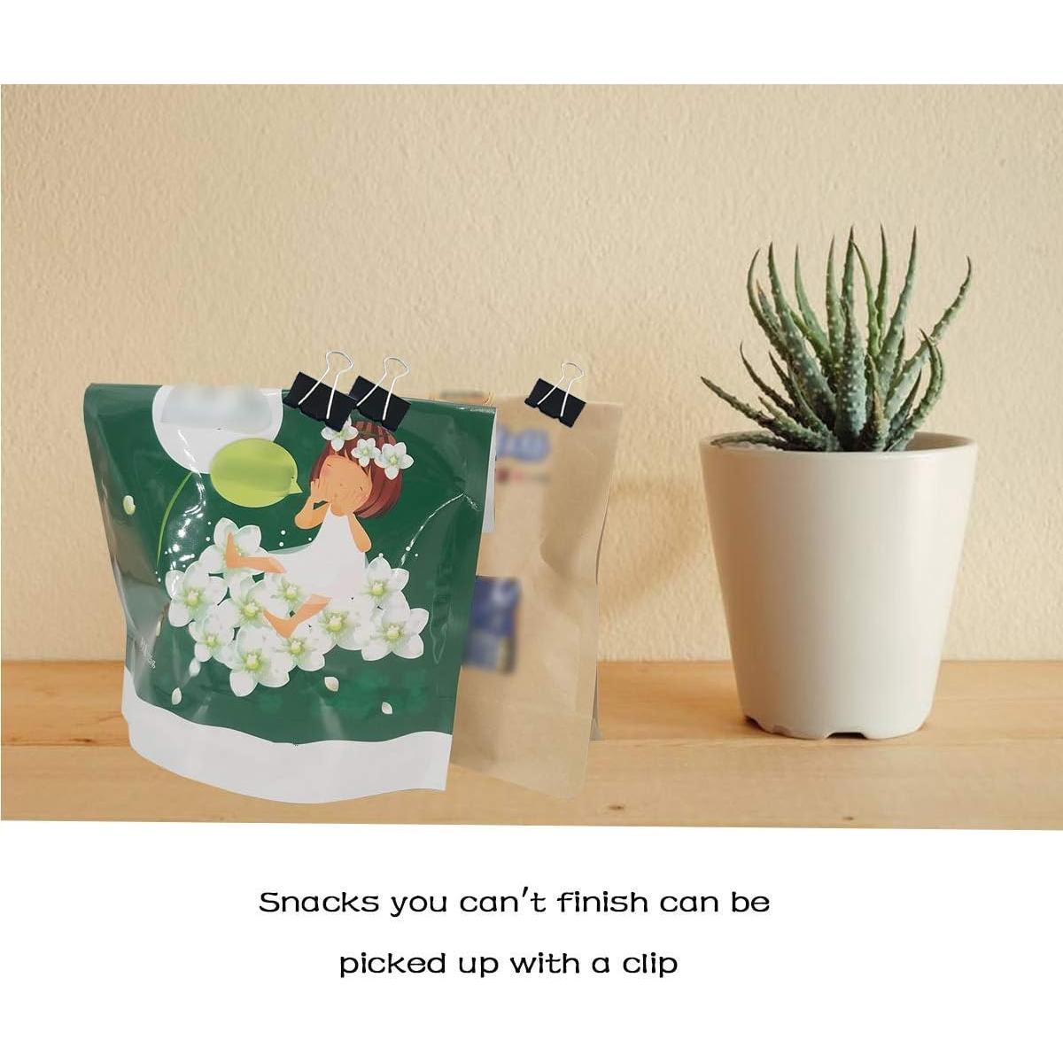 Clips de Carpeta Pequeños Ufmarine 64 Pcs 2.54 cm Acero Templado