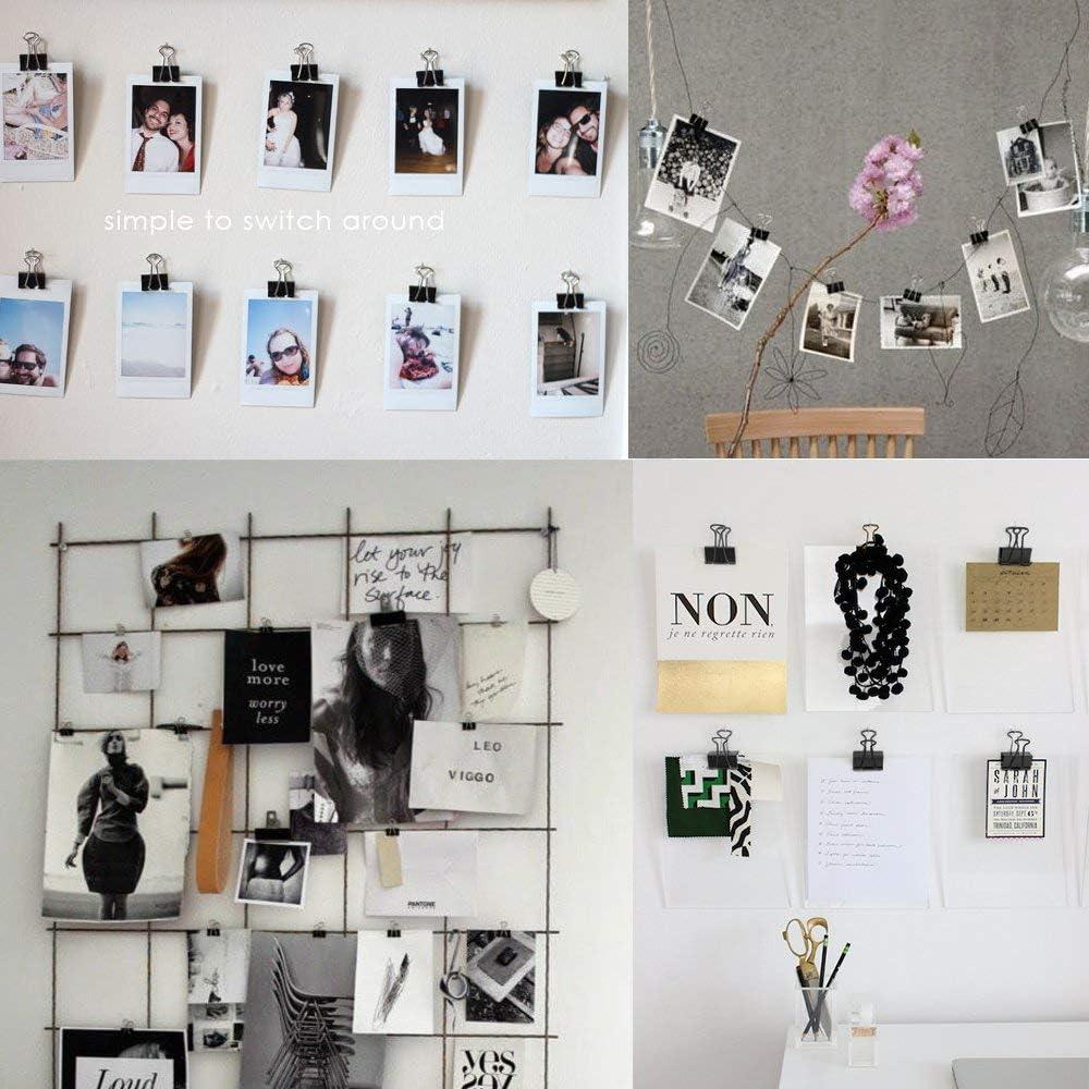 Clips de Carpeta Pequeños Ufmarine 64 Pcs 2.54 cm Acero Templado