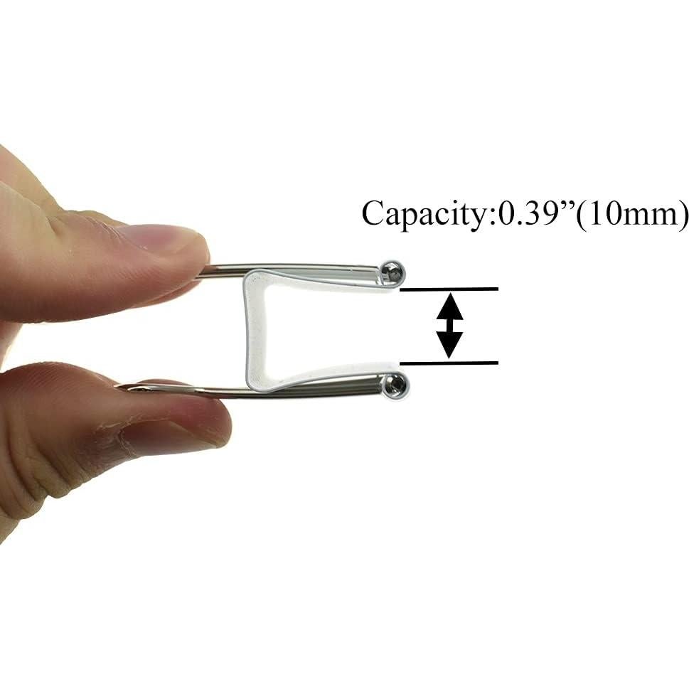 Clips de Encuadernación HAHIYO Acero Resistente 32 mm 13 Piezas