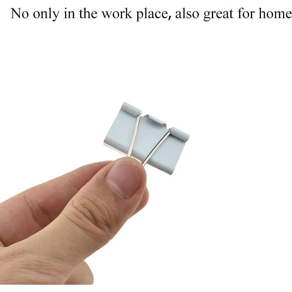 Clips de Encuadernación HAHIYO Acero Resistente 32 mm 13 Piezas