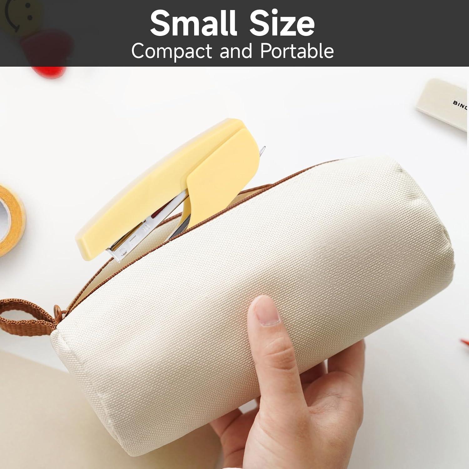 Mini Grapadora BOCYTEOPR Amarilla con Quitagrapas No.10