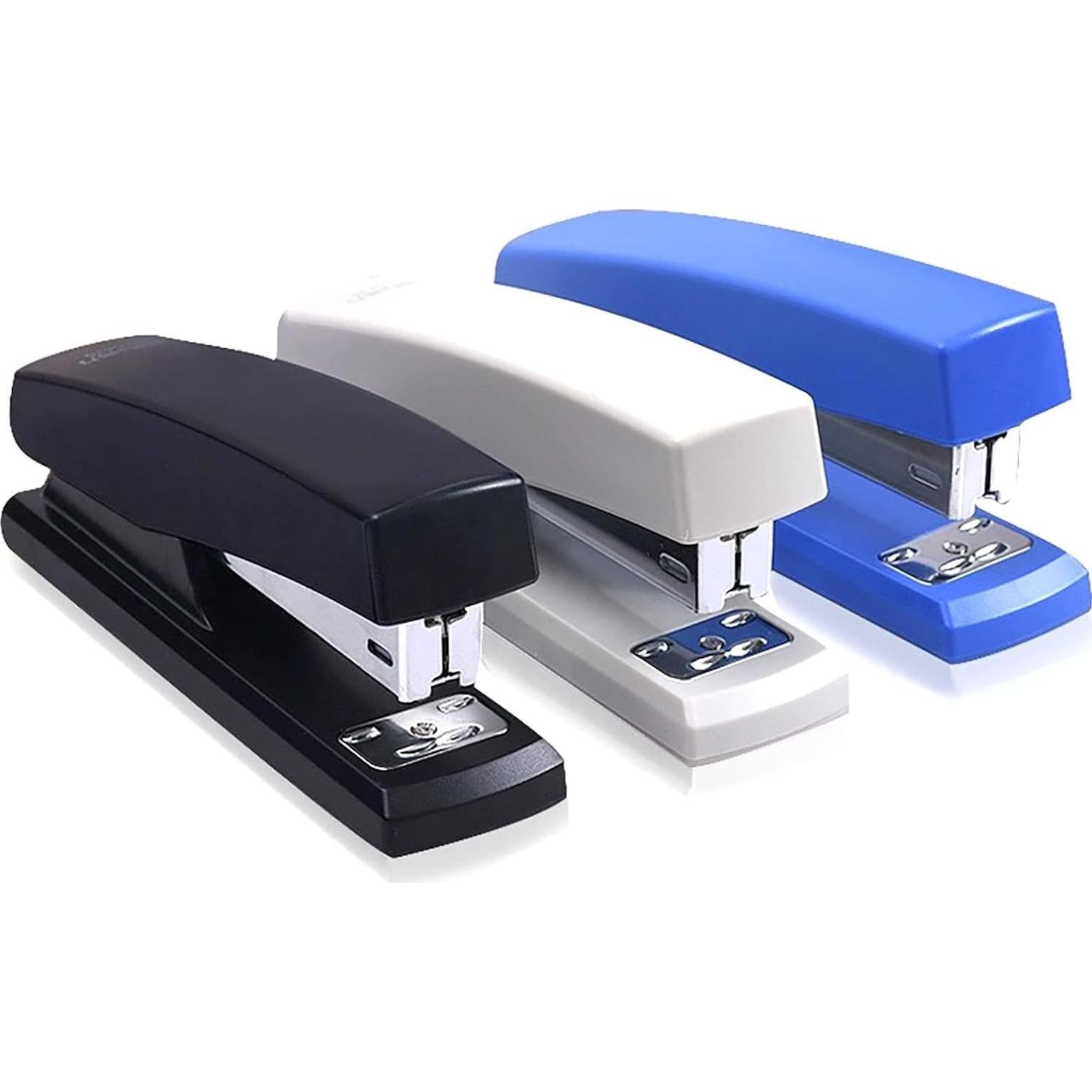 Grapadora de Escritorio YIKANGHENG Negra 20 Hojas 12.19 cm