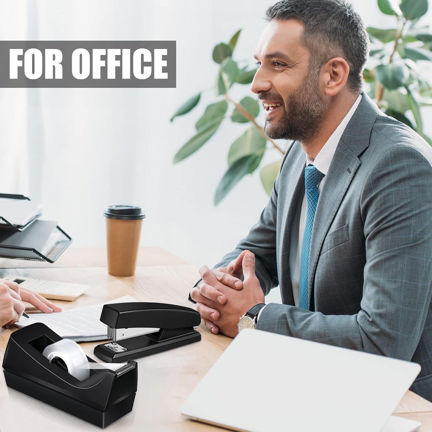 Juego de Grapadoras y Dispensadores de Cinta Leinuosen 16 Pcs