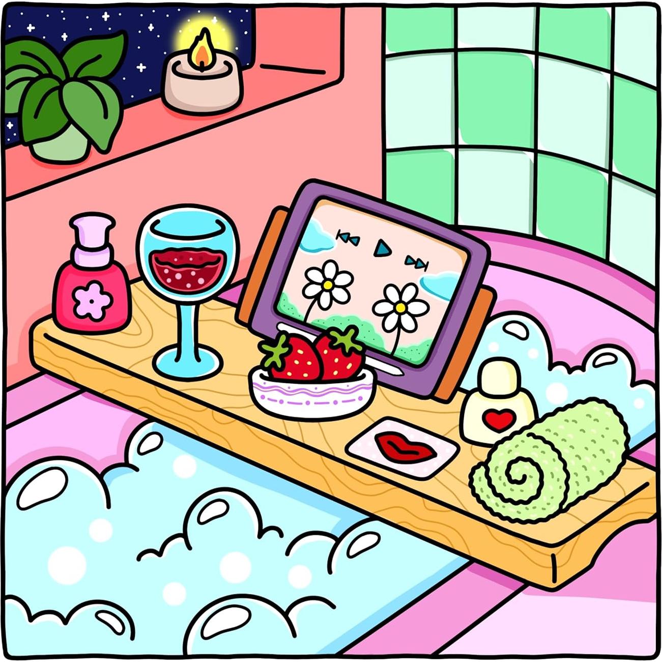 Self-Love: Girl Therapy Coloring Book to Inspire Yourself and Love Who You Are