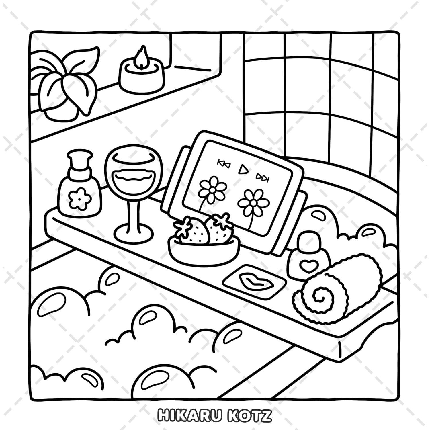 Self-Love: Girl Therapy Coloring Book to Inspire Yourself and Love Who You Are