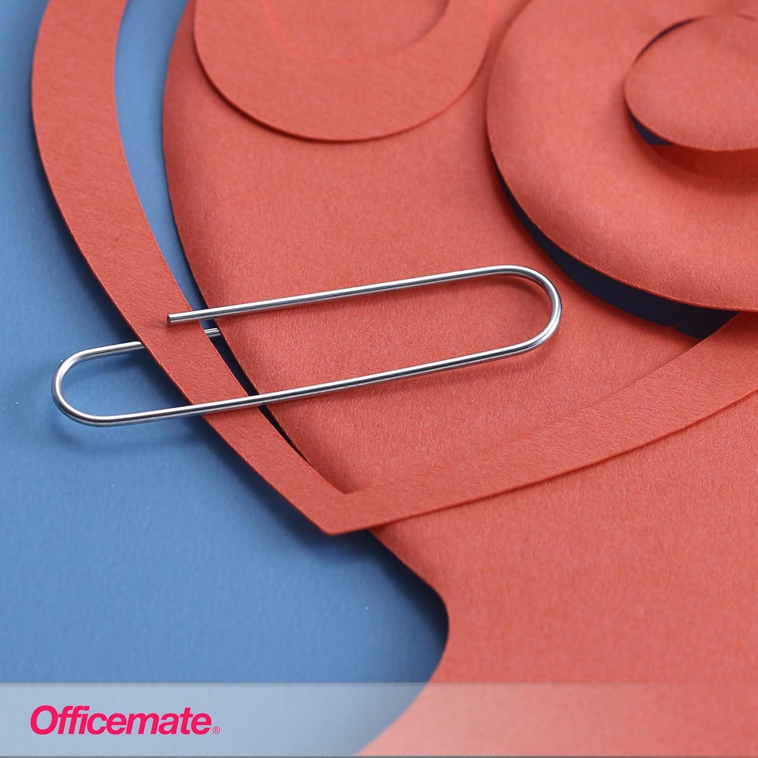 Ganchos de Papel Gigantes Officemate, Paquete de 1000 Ganchos