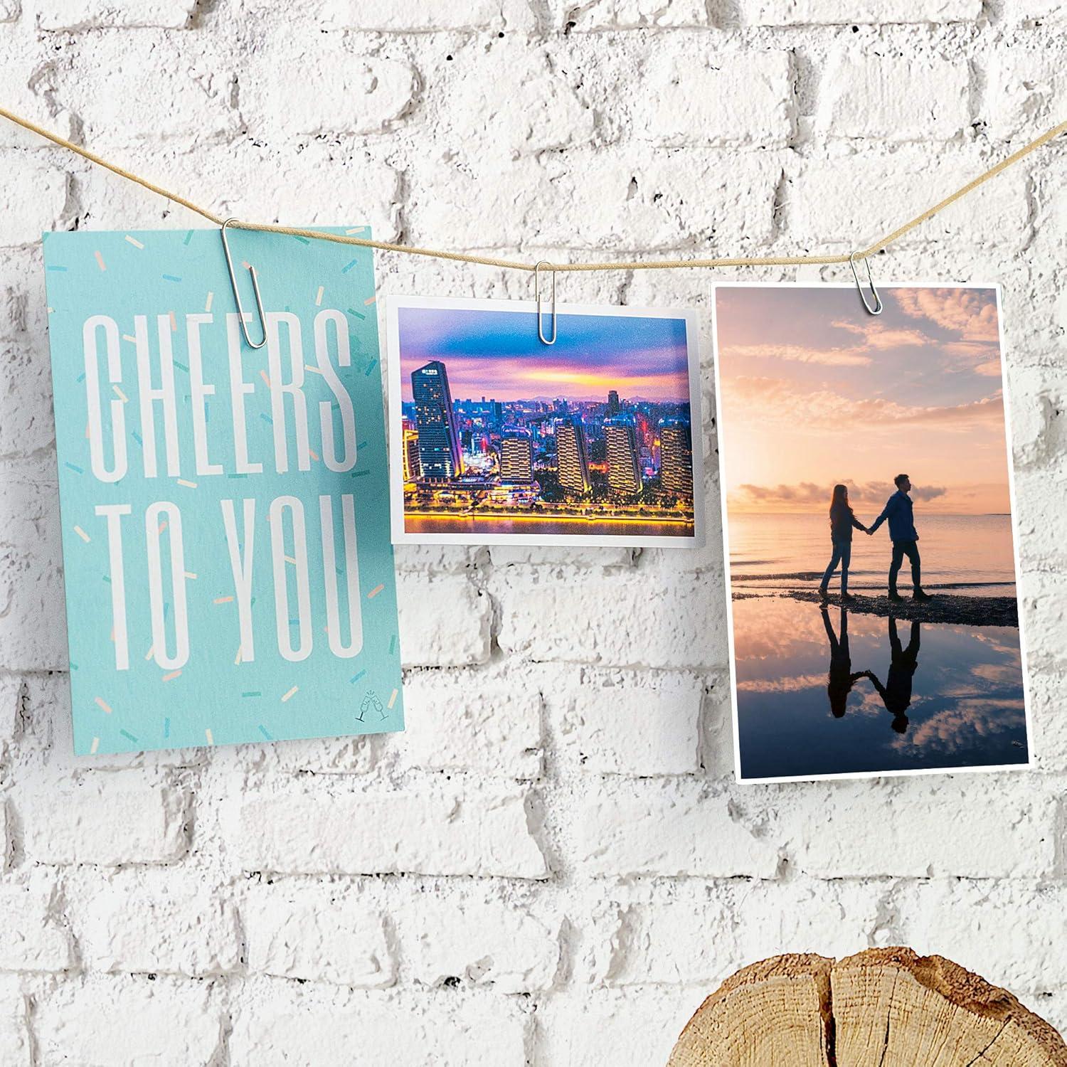 750 Clips de Papel Variados Kempshott - Jumbo, Medianos y Pequeños