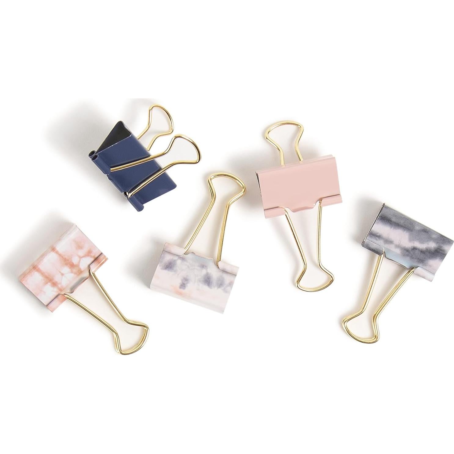 Clips de Carpeta U Brands Tinte Suave 32mm - Set de 36